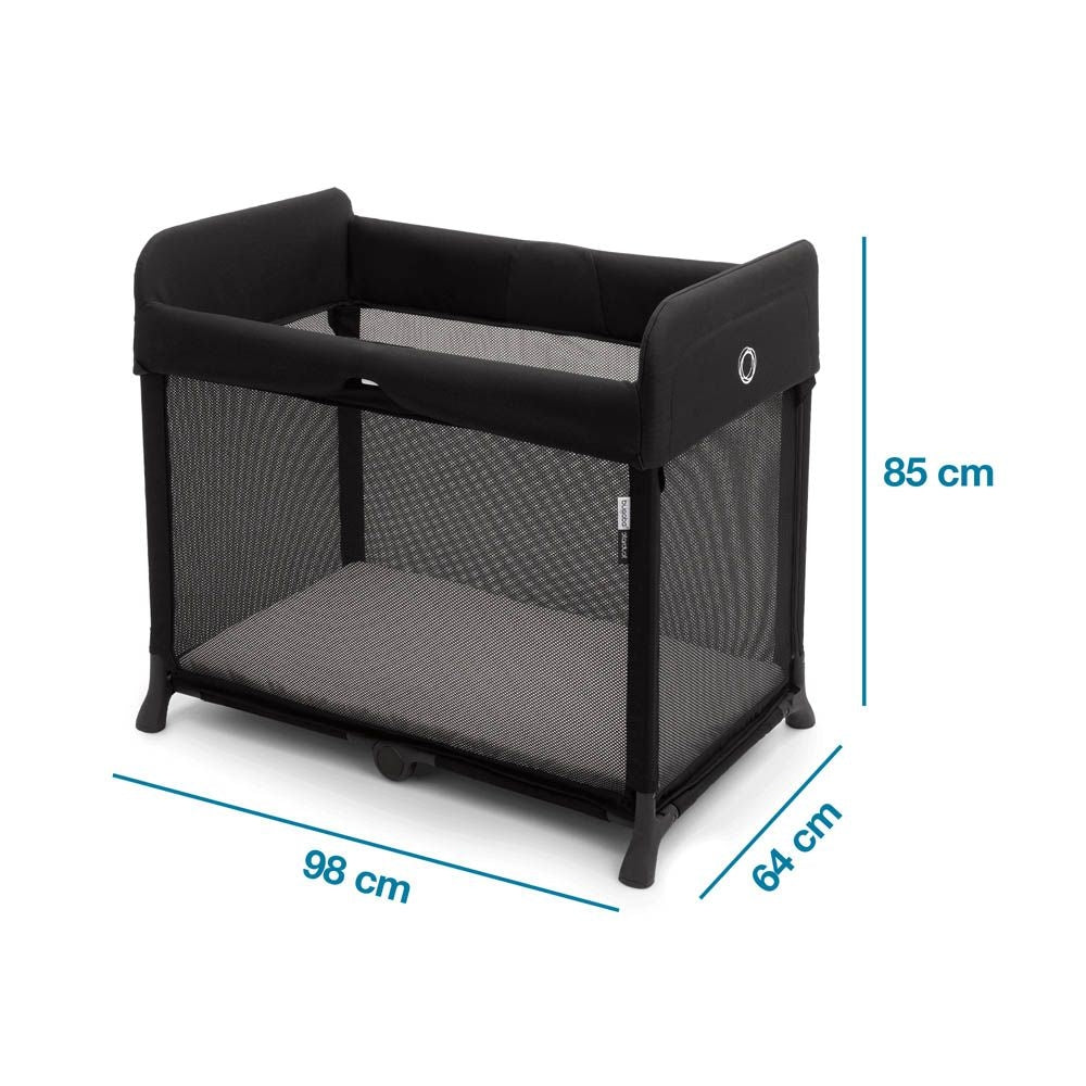 Bugaboo Stardust Travel Cot - Black 10