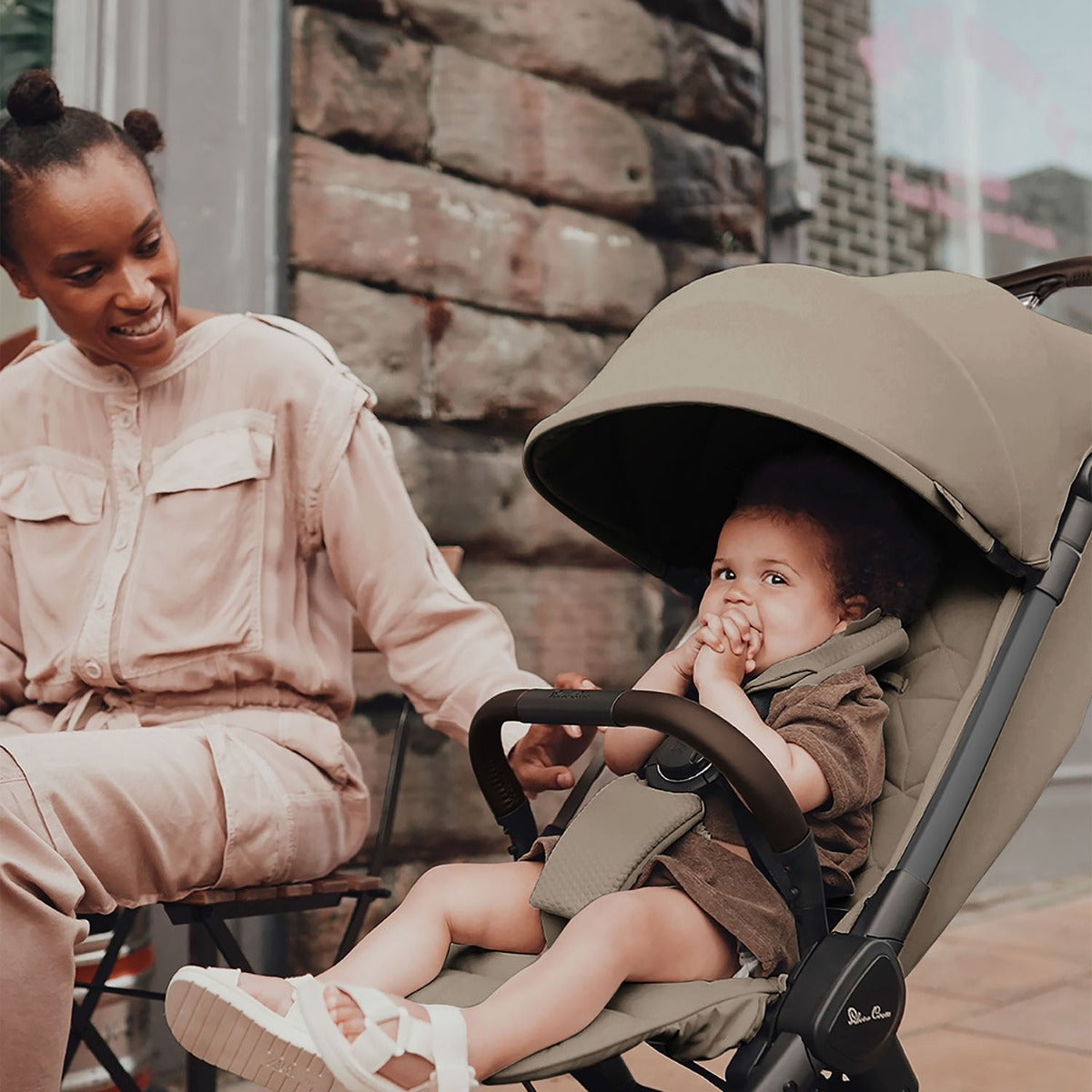 Silver Cross Clic 2 Compact Stroller - Cobble 7