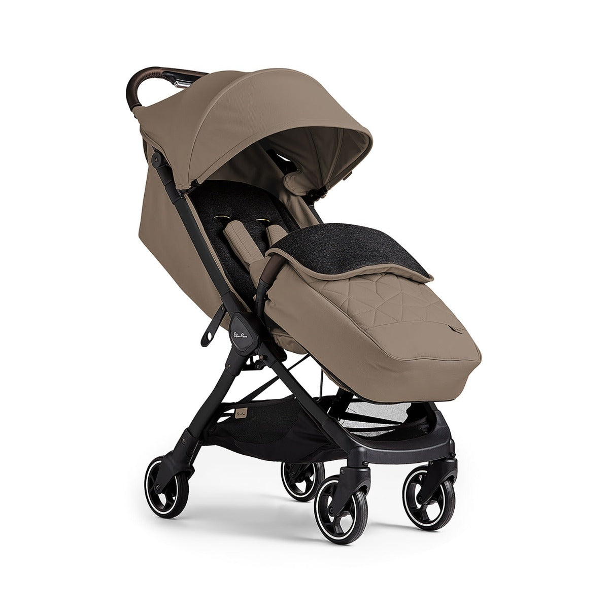 Silver Cross Clic 2 Compact Stroller & Footmuff - Cobble 3