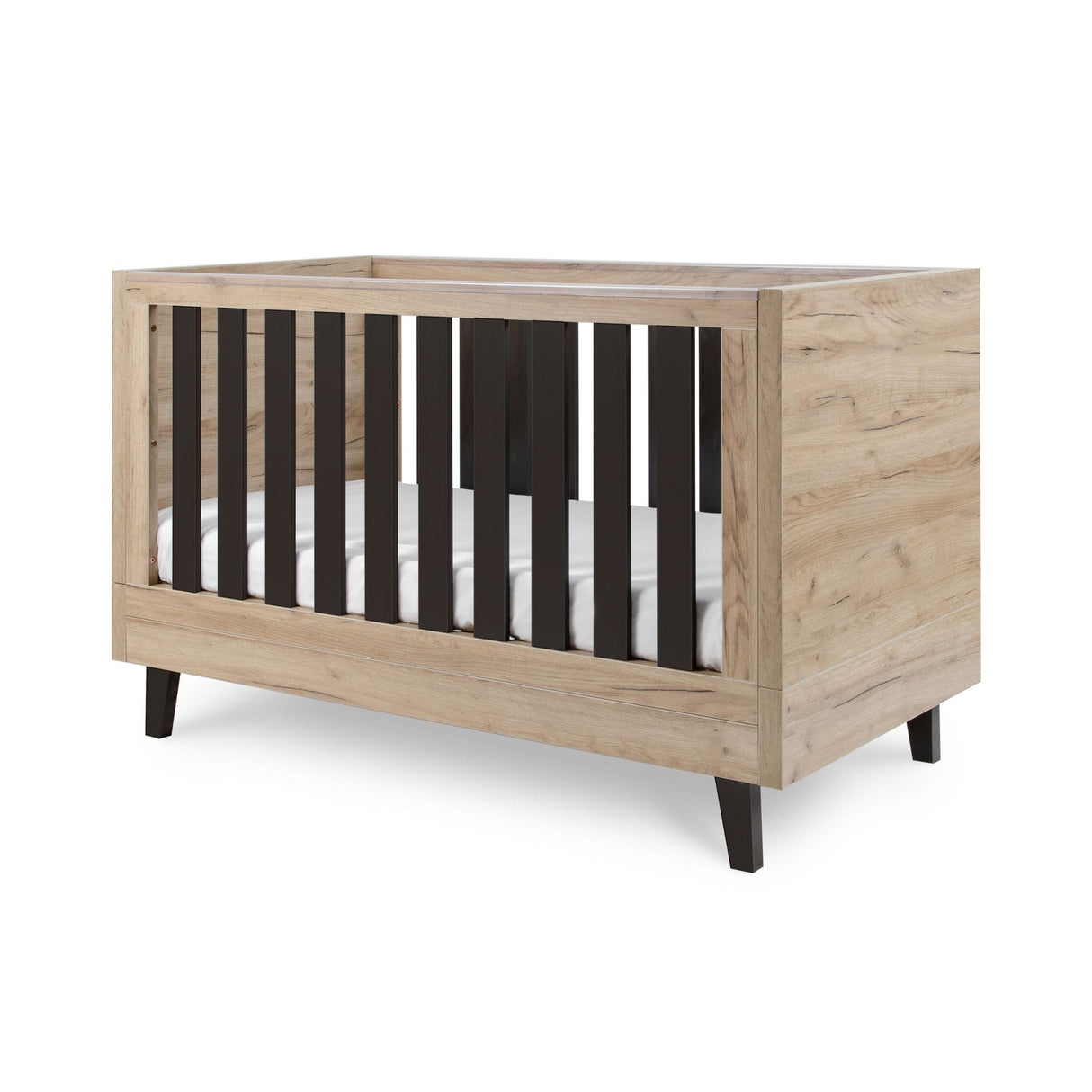 Tutti Bambini Como 2 Piece Room Set - Distressed Oak & Slate Grey