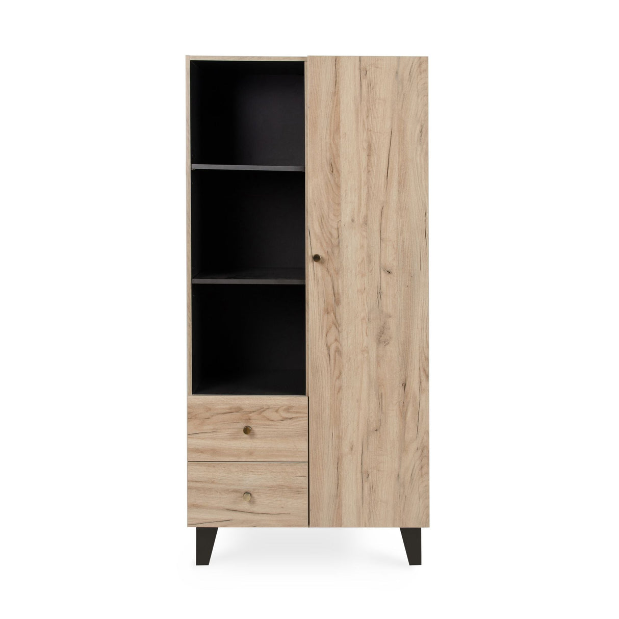 Tutti Bambini Como 3 Piece Room Set - Distressed Oak & Slate Grey