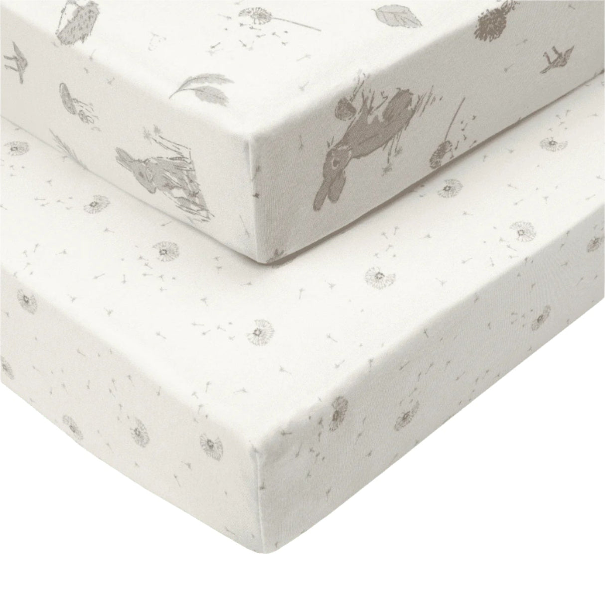 Tutti Bambini Supreme Alba Cot Bed, Mattress & Bedding Bundle - White