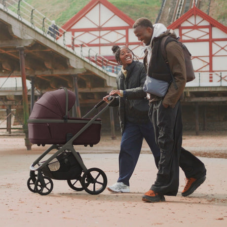 Silver Cross Cove Complete Stroller & Accessory Bundle - Damson 3