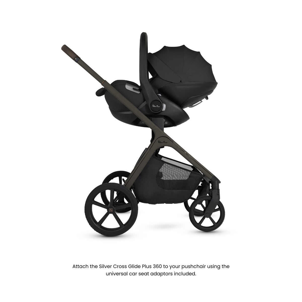 Silver Cross Cove Ultimate Cybex Cloud T Car Seat Bundle - Damson 15