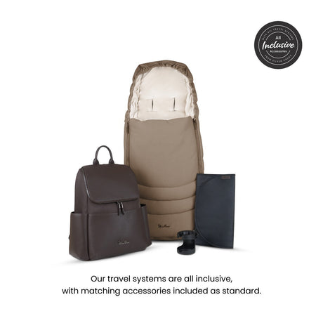 Silver Cross Cove Complete Stroller & Accessory Bundle - Maple 12