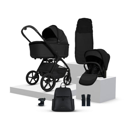 Silver Cross Cove Complete Stroller & Accessory Bundle - Onyx 1