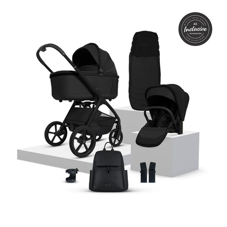 Silver Cross Cove Complete Stroller & Accessory Bundle - Onyx 5