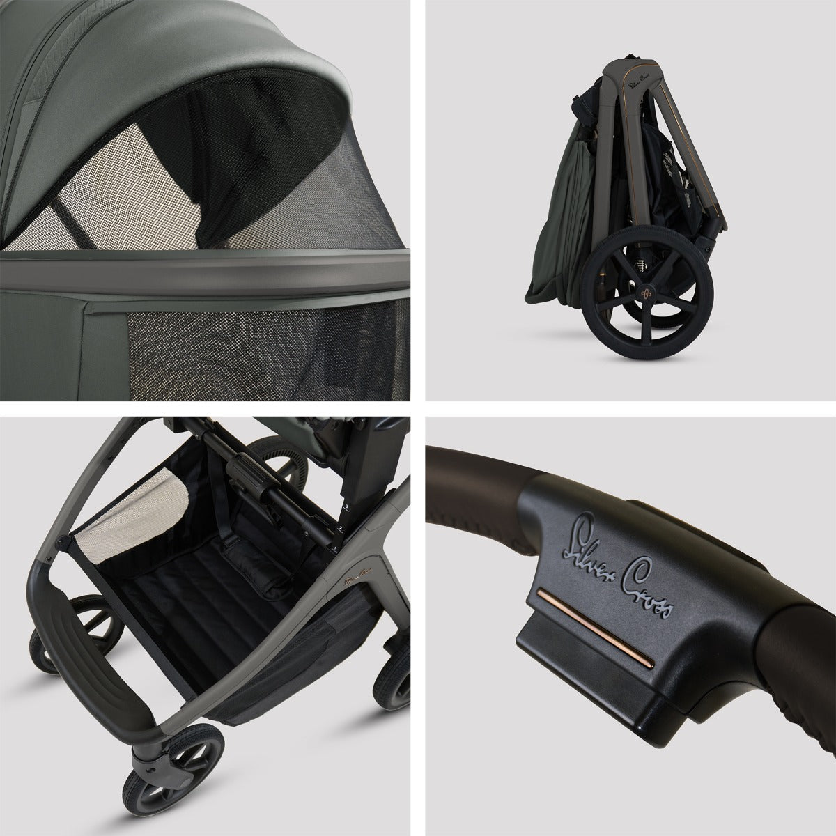 Silver Cross Cove Ultimate 360 Car Seat Bundle - Pewter 13