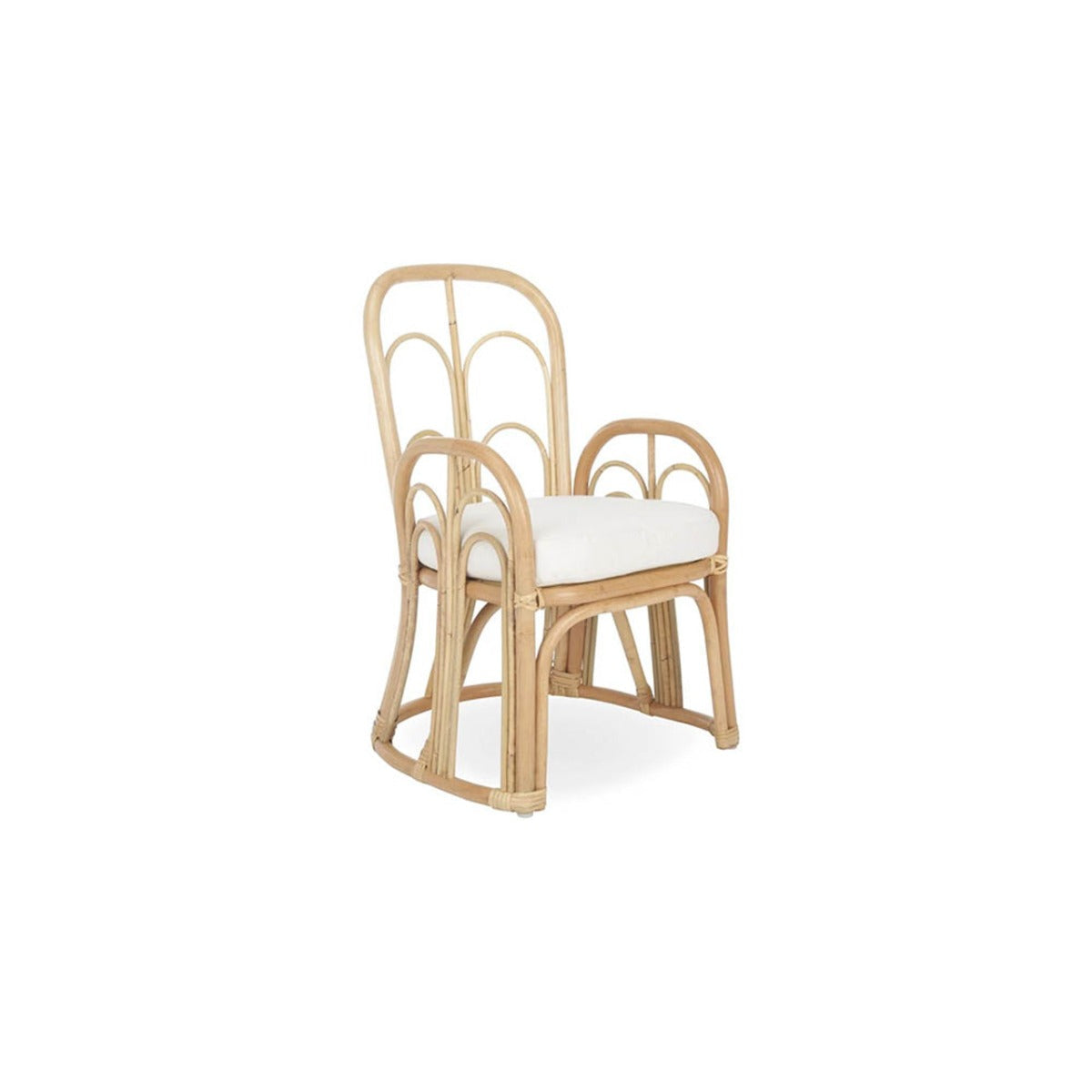 CuddleCo Aria Wave Toddler Chair - Rattan 2
