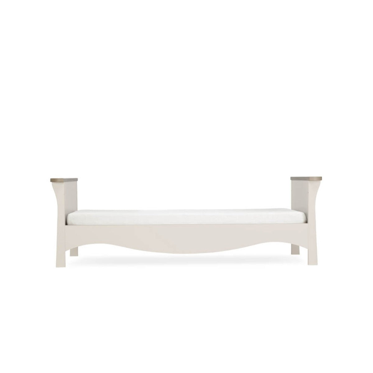 CuddleCo Clara 3 Piece Nursery Furniture Set (Cot Bed, Dresser & Wardrobe) - Cashmere and Ash 28