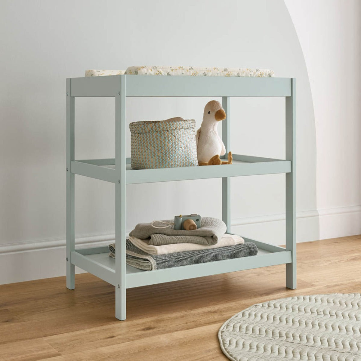 CuddleCo Nola Changer - Sage Green 1