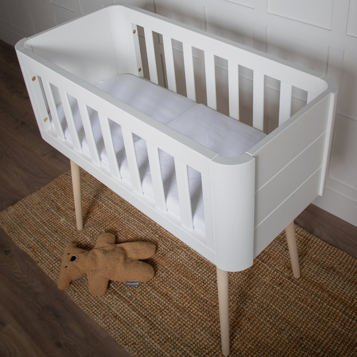 CuddleCo Little Me Hypoallergenic Bamboo Crib Mattress 89x38cm