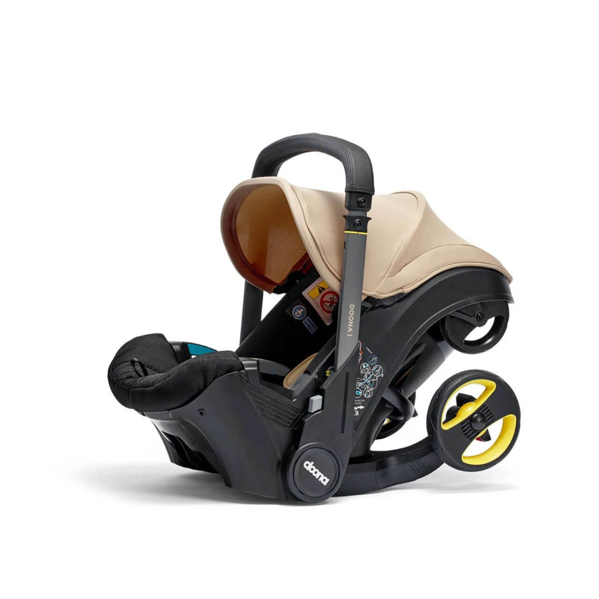 Doona i Infant Car Seat Stroller + IsoFix Base - Sahara Sand 8