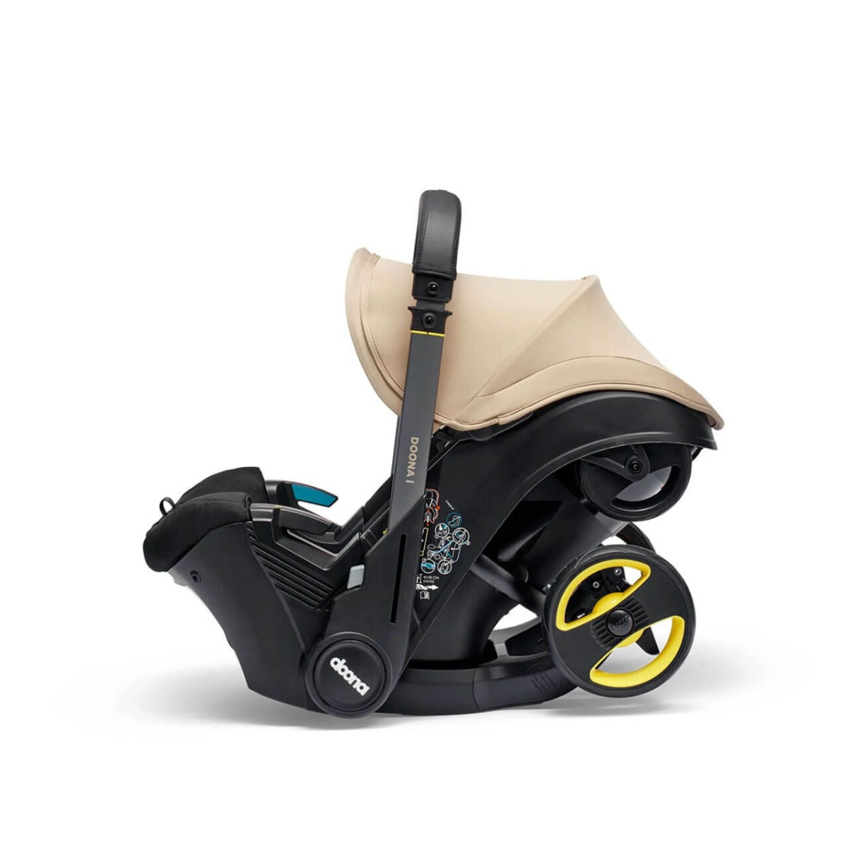Doona i Infant Car Seat Stroller - Sahara Sand 7