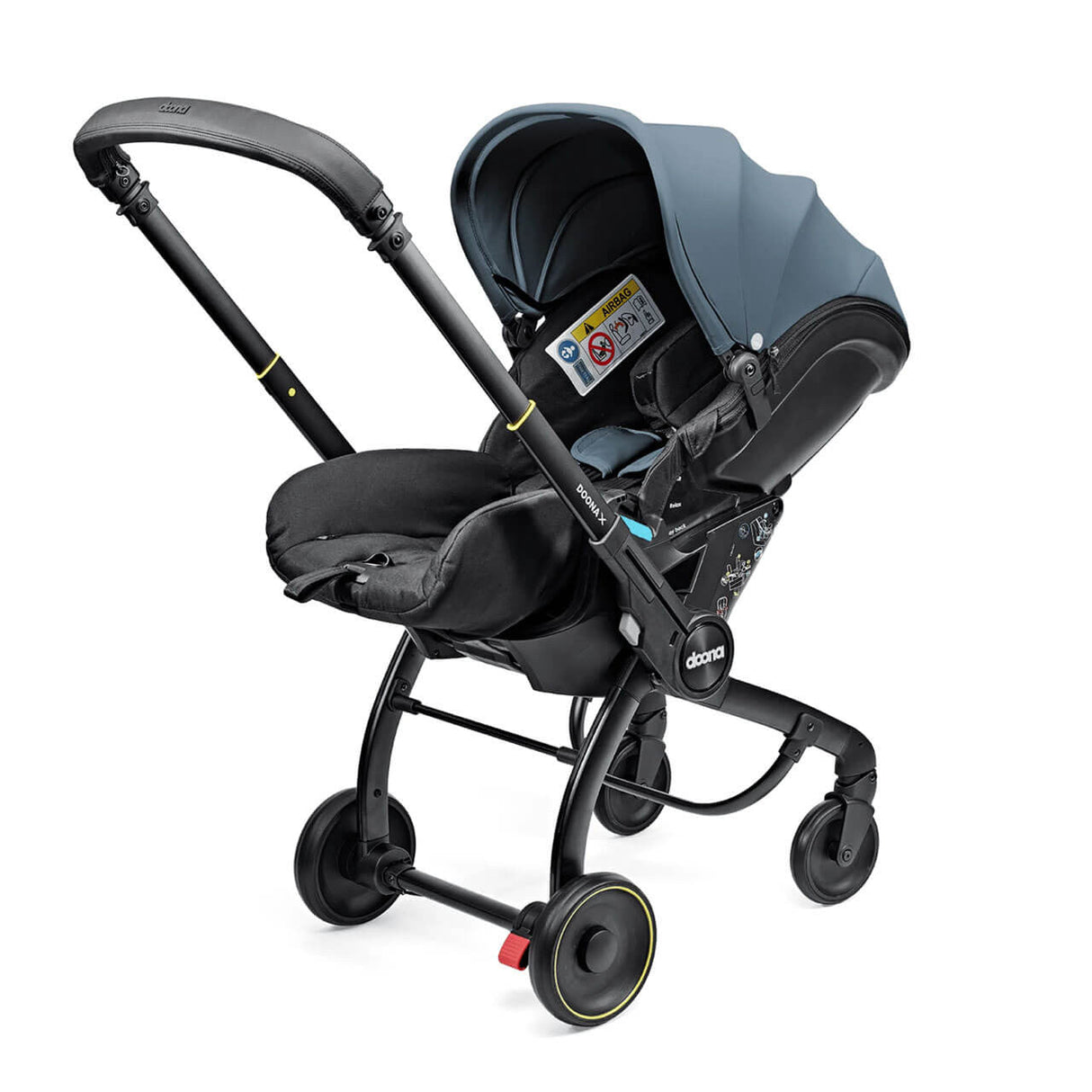 Doona X Infant Car Seat Stroller + IsoFix Base - Ocean Blue 6