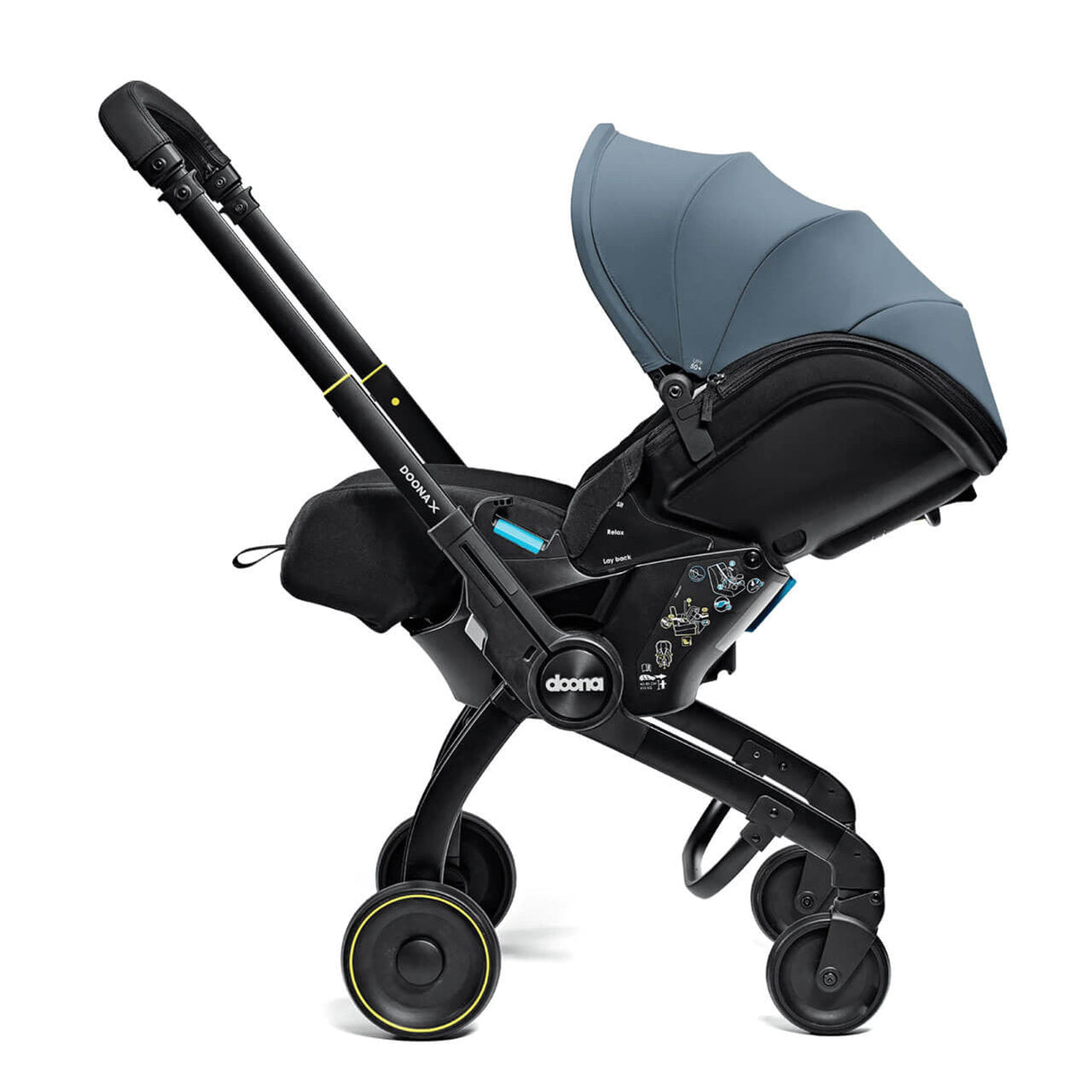 Doona X Infant Car Seat Stroller - Ocean Blue 3