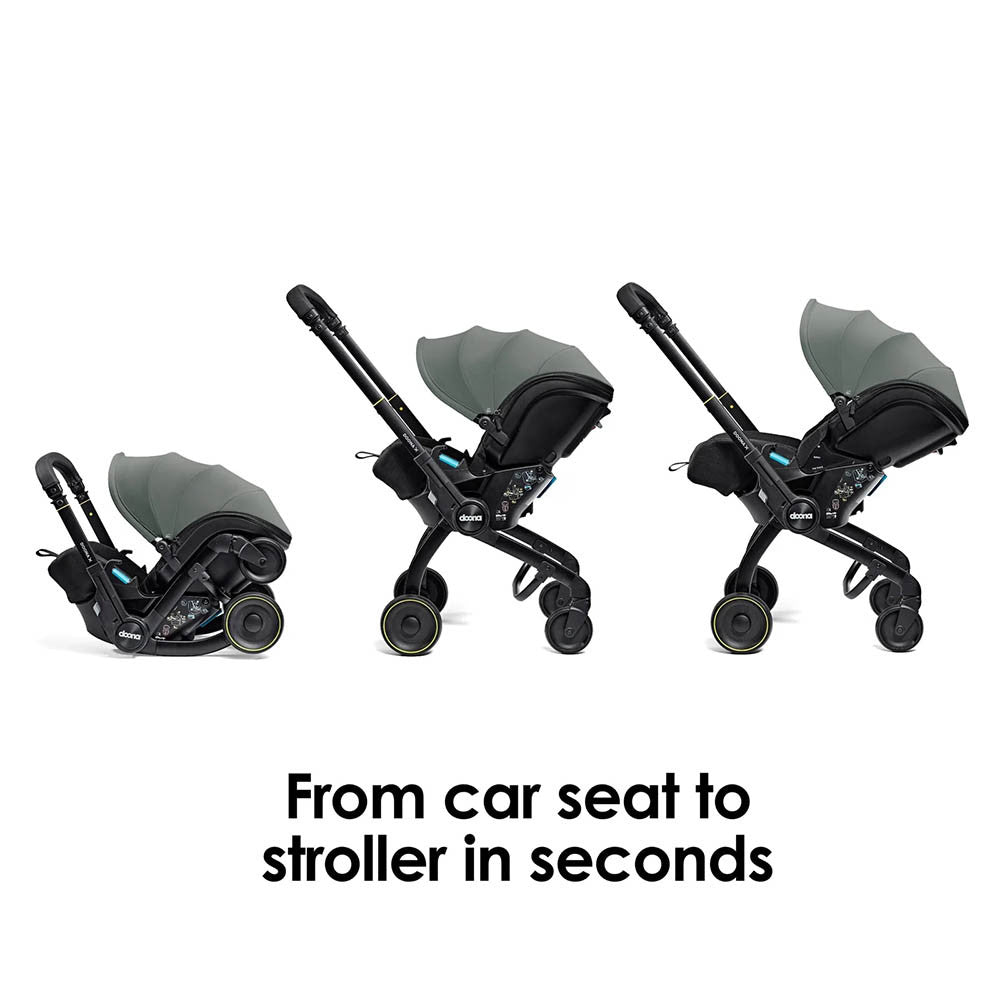 Doona X Infant Car Seat Stroller - Slate Green