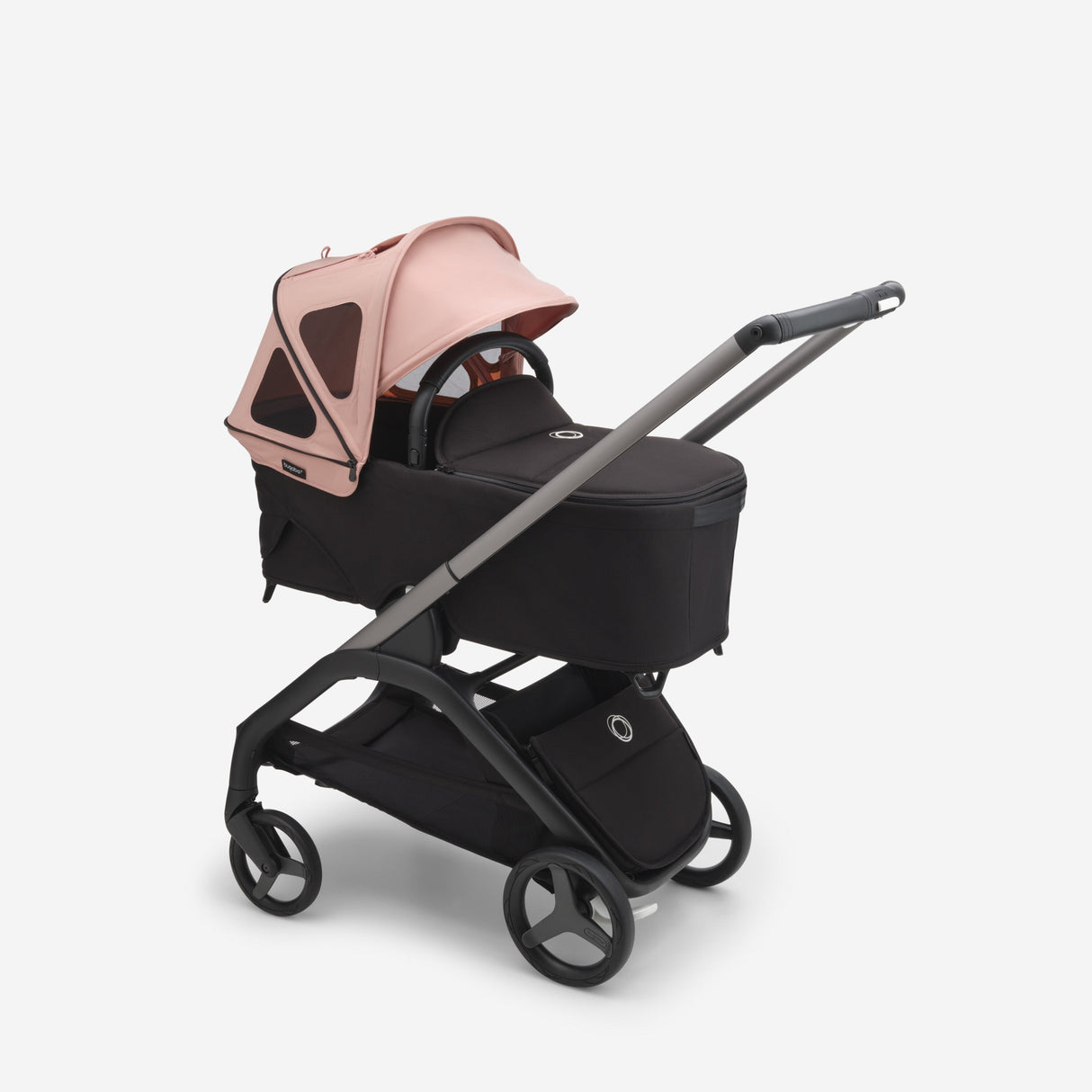 Bugaboo Dragonfly Breezy Sun Canopy - Morning Pink 3