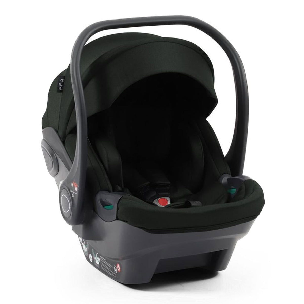 Egg 3 Shell i-Size Car Seat - Black Olive 1