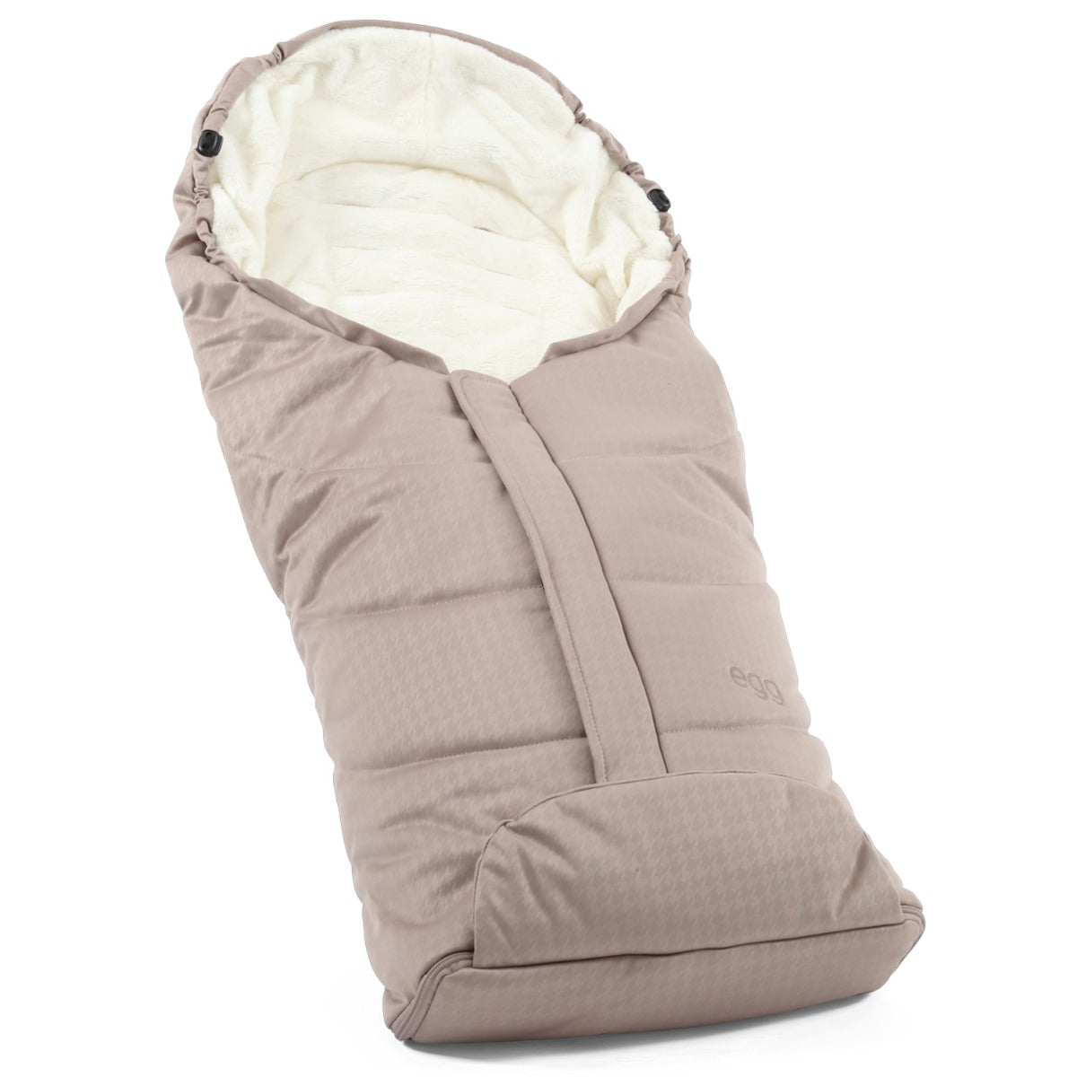 Egg 3 Footmuff Special Edition - Houndstooth Almond 1