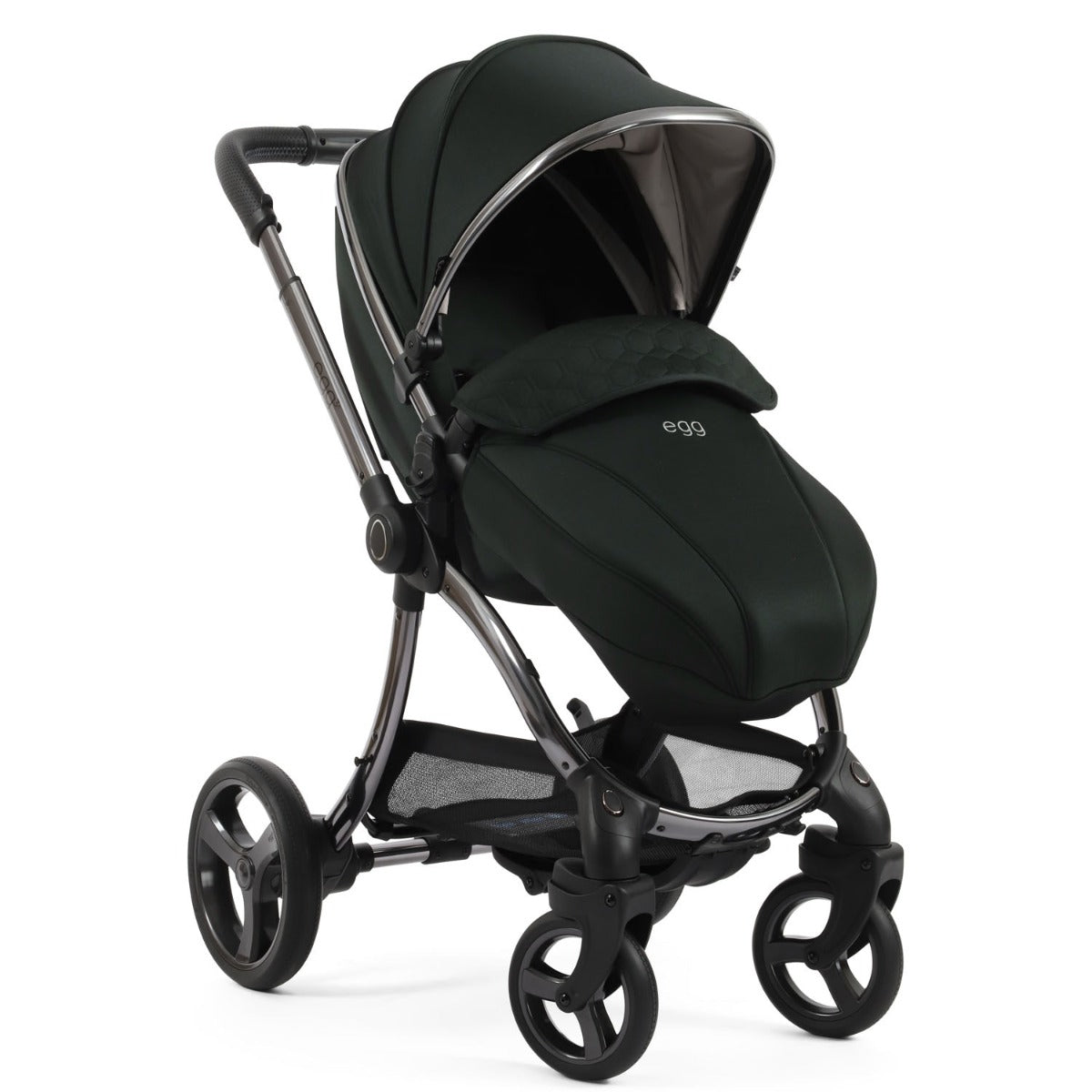 Egg 3 Stroller and Carrycot - Black Olive 18