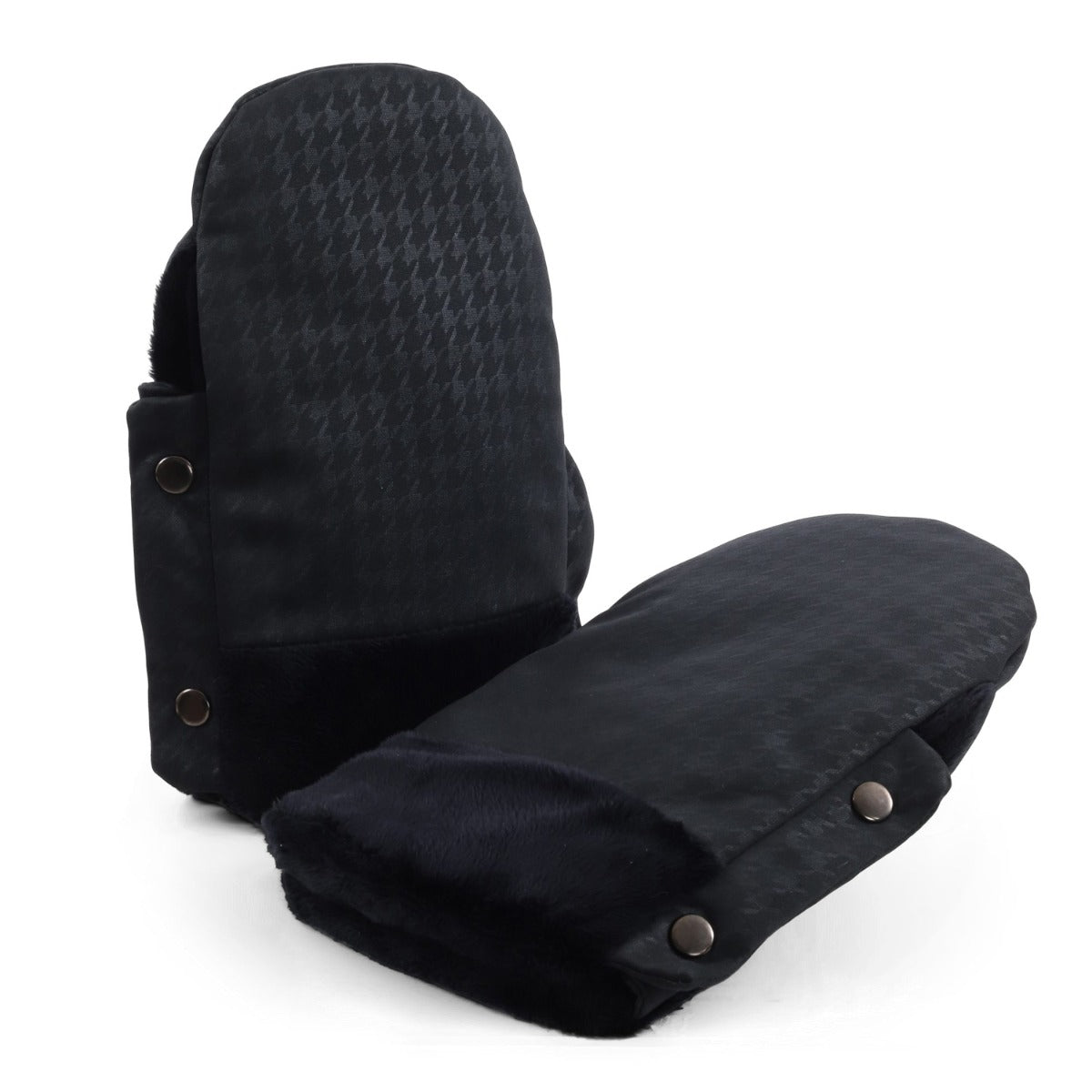 Egg 3 Handmuffs Special Edition - Houndstooth Black 1