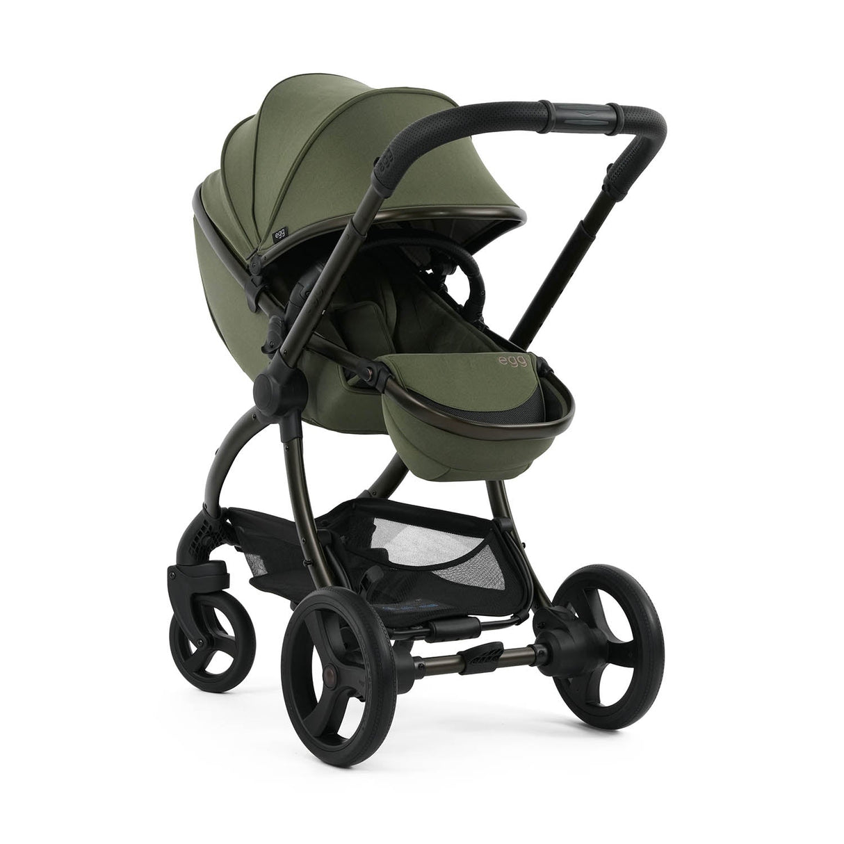 Egg 3 Luxury Shell 360 Travel System Bundle - Sage