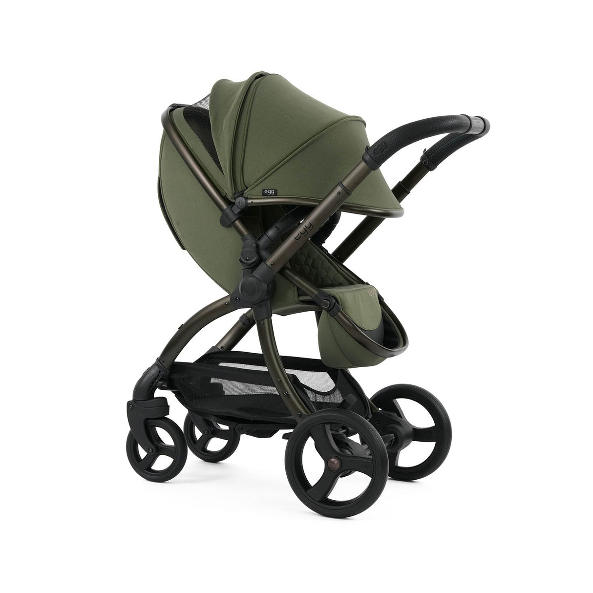 Egg 3 Luxury Shell 360 Travel System Bundle - Sage