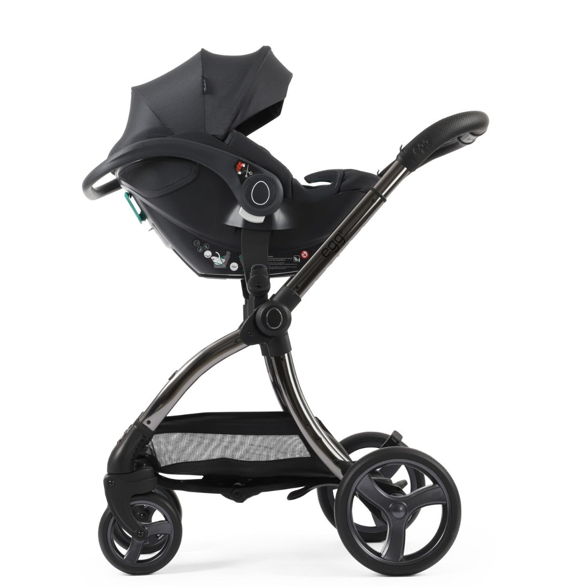 Egg 3 Luxury Shell i-Size Travel System Bundle - Carbonite 21