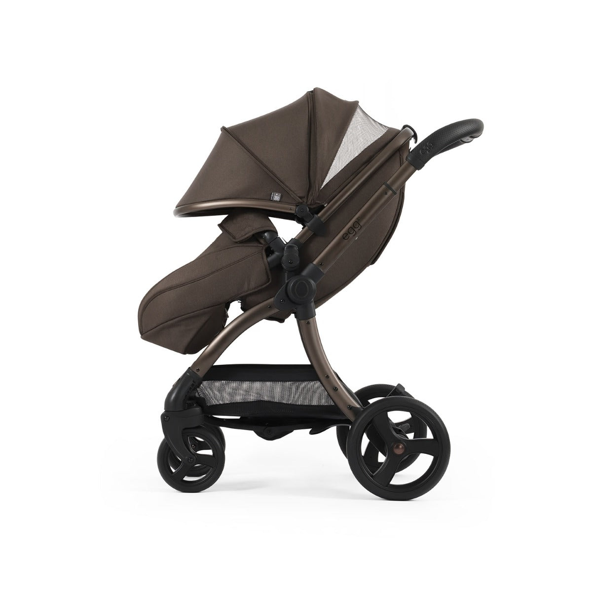 Egg 3 Luxury Shell i-Size Travel System Bundle - Chocolate Velvet 20