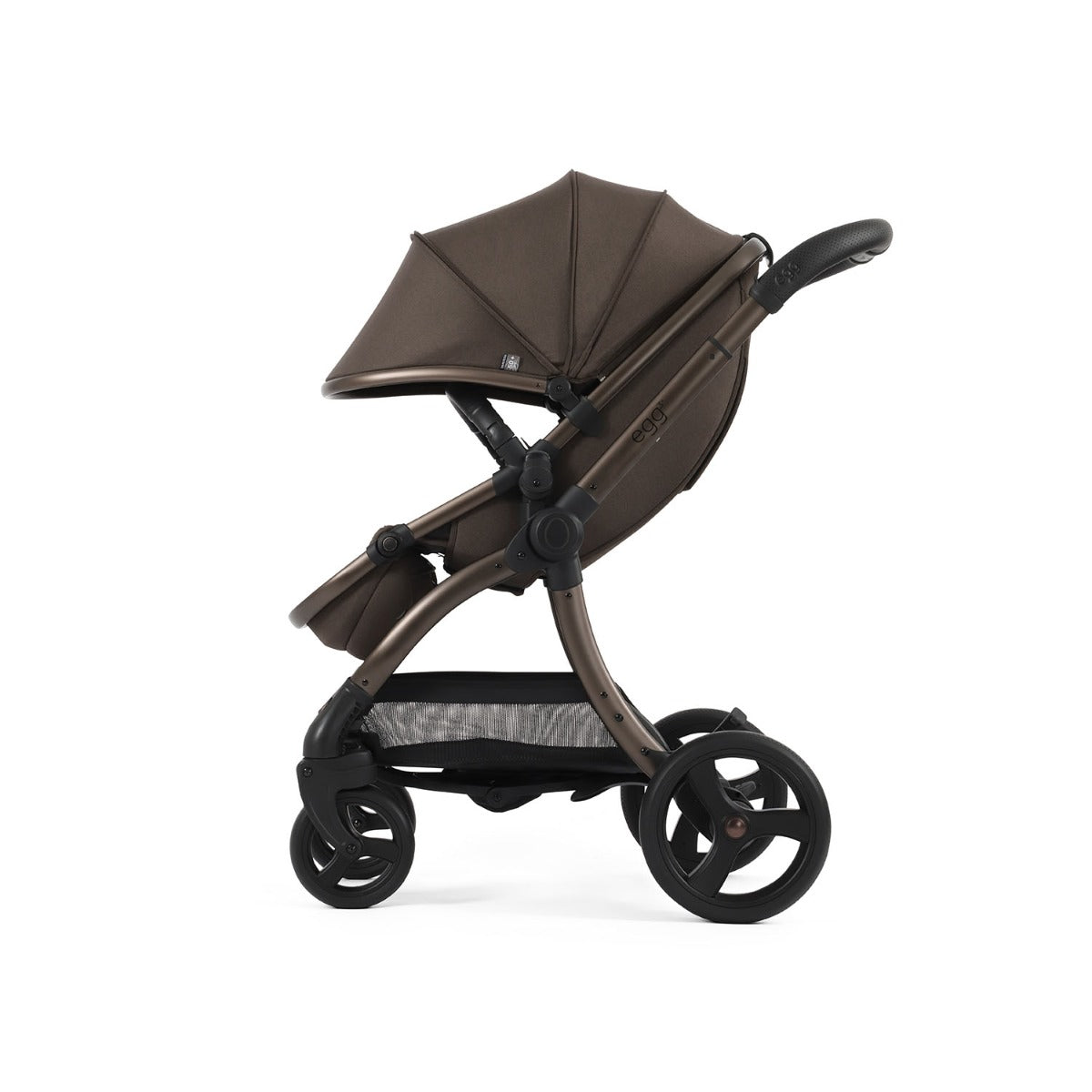 Egg 3 Luxury Shell i-Size Travel System Bundle - Chocolate Velvet 24