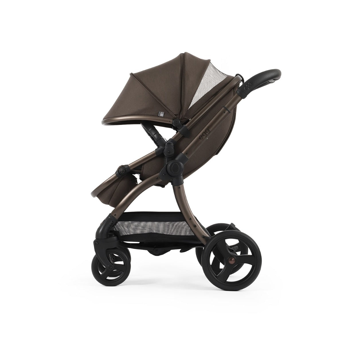 Egg 3 Luxury Shell i-Size Travel System Bundle - Chocolate Velvet 28
