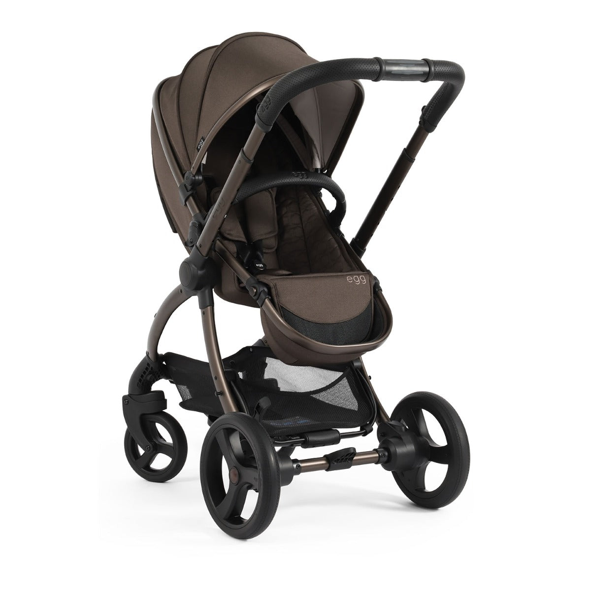Egg 3 Luxury Shell 360 Travel System Bundle - Chocolate Velvet