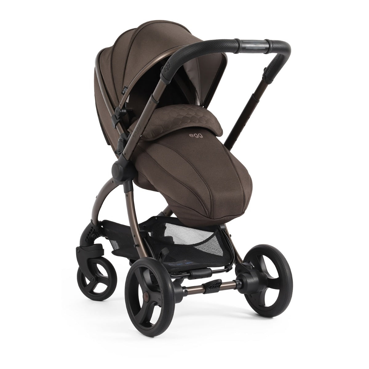 Egg 3 Luxury Shell 360 Travel System Bundle - Chocolate Velvet