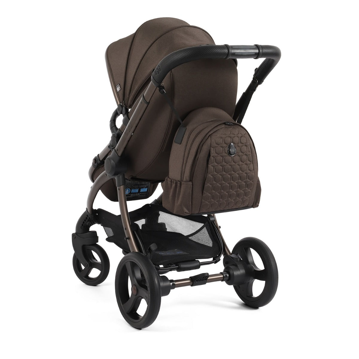 Egg 3 Luxury Shell 360 Travel System Bundle - Chocolate Velvet