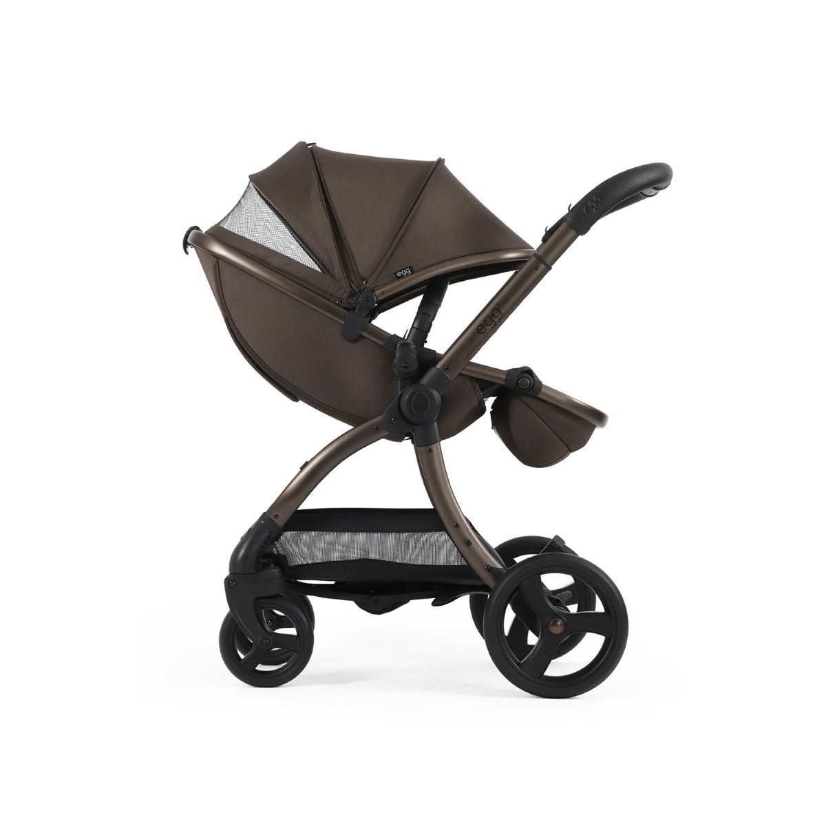 Egg 3 Luxury Cybex Cloud T i-Size Travel System Bundle - Chocolate Velvet 7