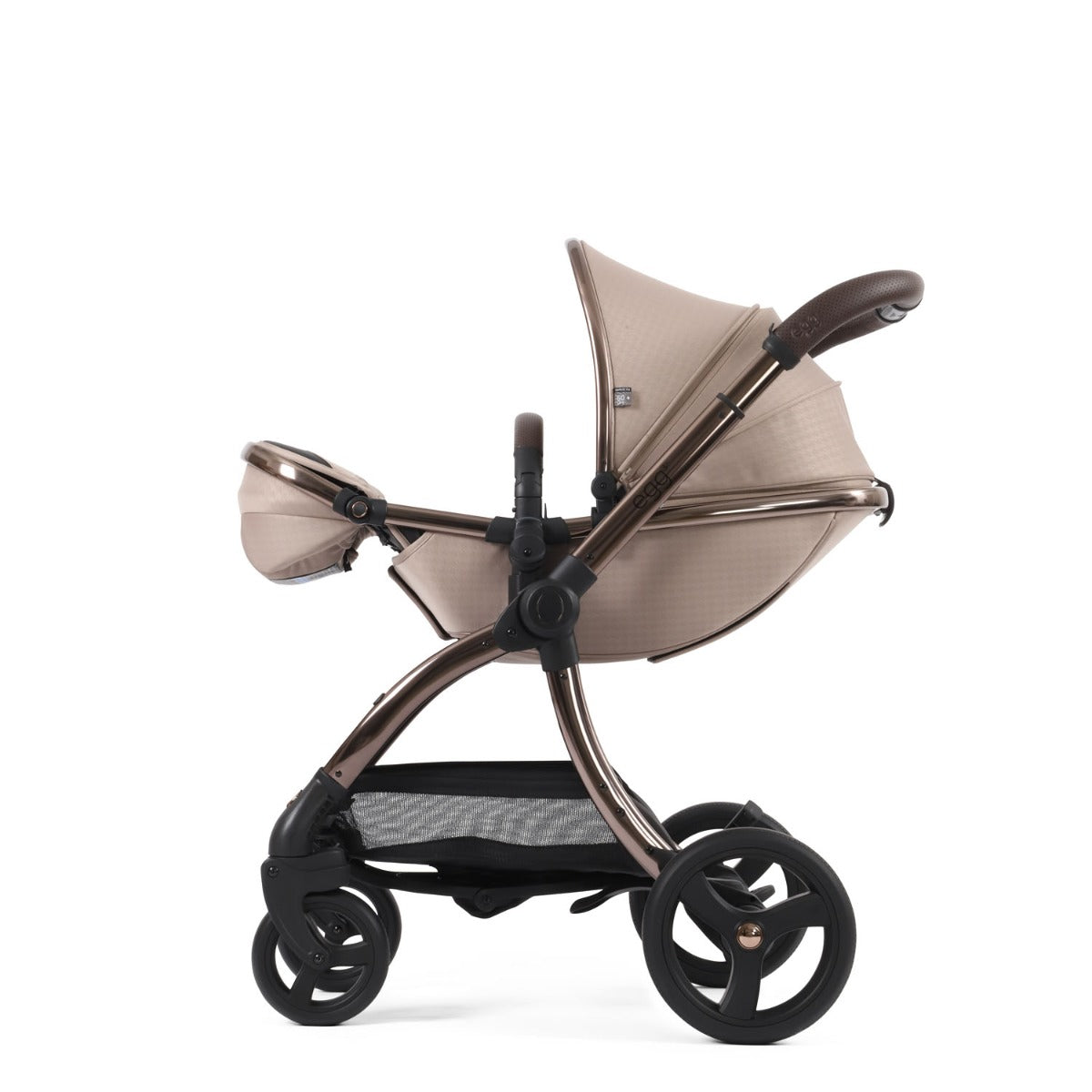 Egg 3 Luxury Cybex Cloud T i-Size Special Edition Travel System Bundle - Houndstooth Almond 14
