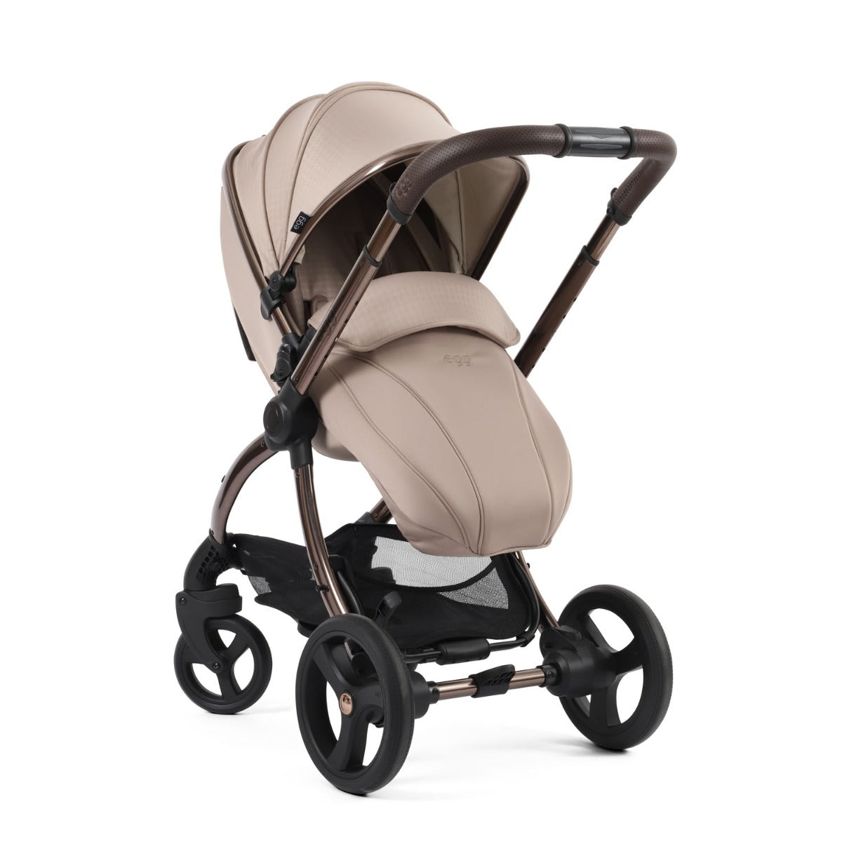 Egg 3 Luxury Maxi-Cosi Cabriofix i-Size Special Edition Travel System Bundle - Houndstooth Almond 20