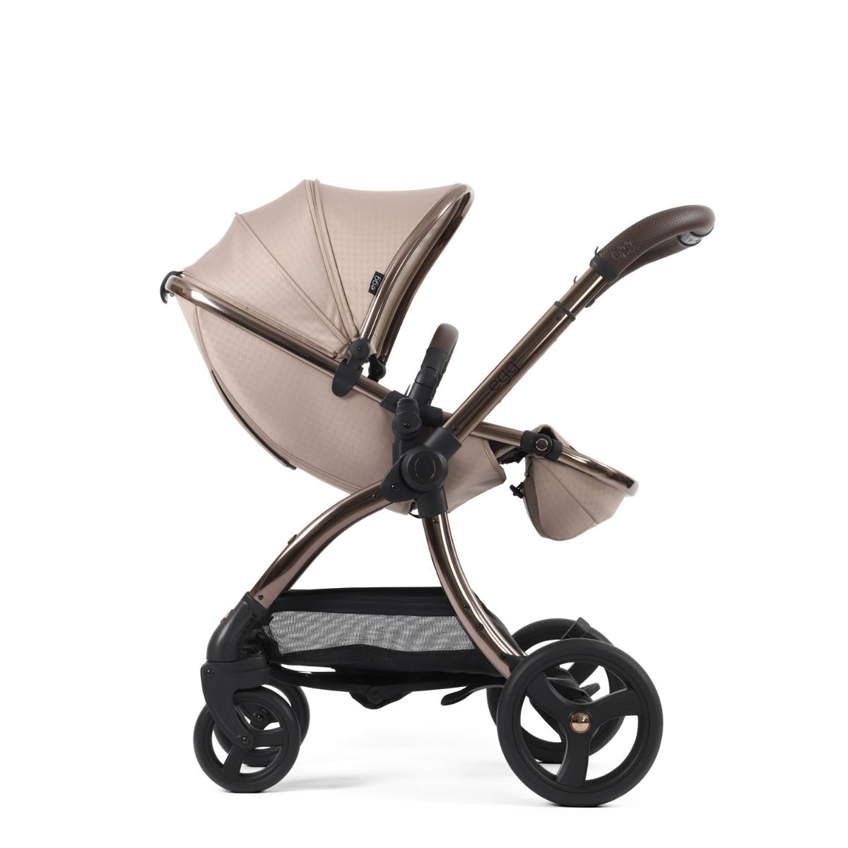 Egg 3 Luxury Maxi-Cosi Cabriofix i-Size Special Edition Travel System Bundle - Houndstooth Almond 34