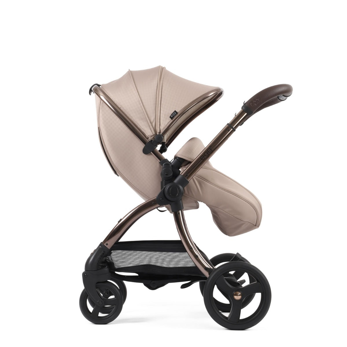 Egg 3 Luxury Maxi-Cosi Cabriofix i-Size Special Edition Travel System Bundle - Houndstooth Almond 31