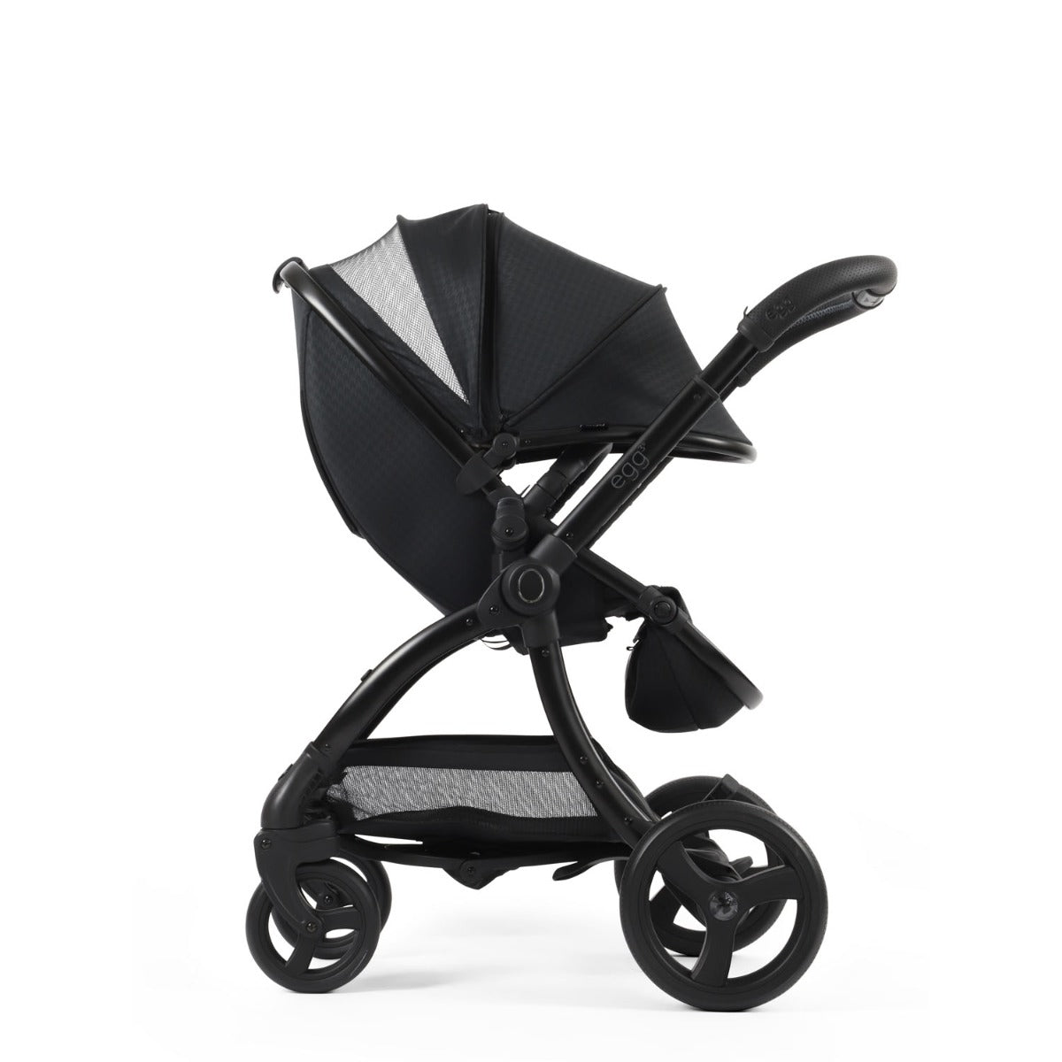 Egg 3 Luxury Shell i-Size Special Edition Travel System Bundle - Houndstooth Black 6