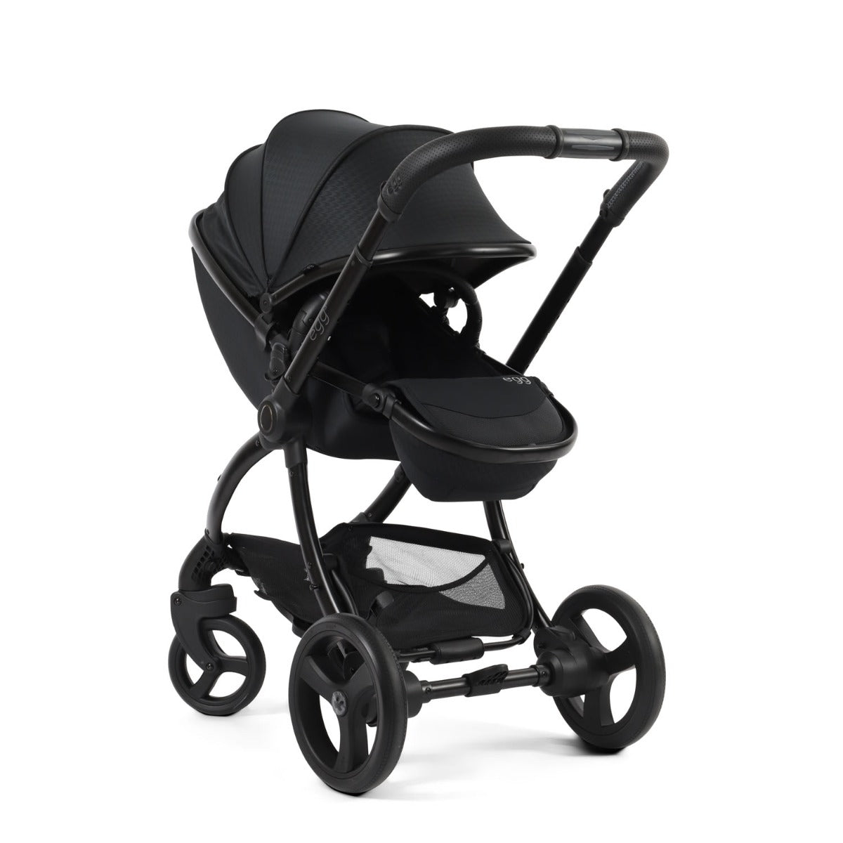 Egg 3 Luxury Maxi-Cosi Cabriofix i-Size Special Edition Travel System Bundle - Houndstooth Black 26