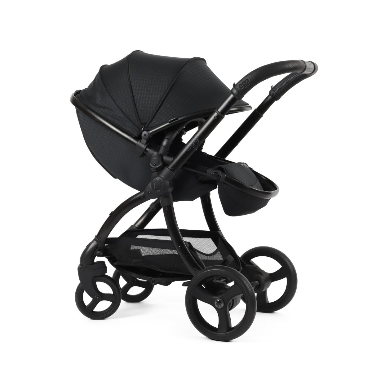 Egg 3 Luxury Shell i-Size Special Edition Travel System Bundle - Houndstooth Black 47