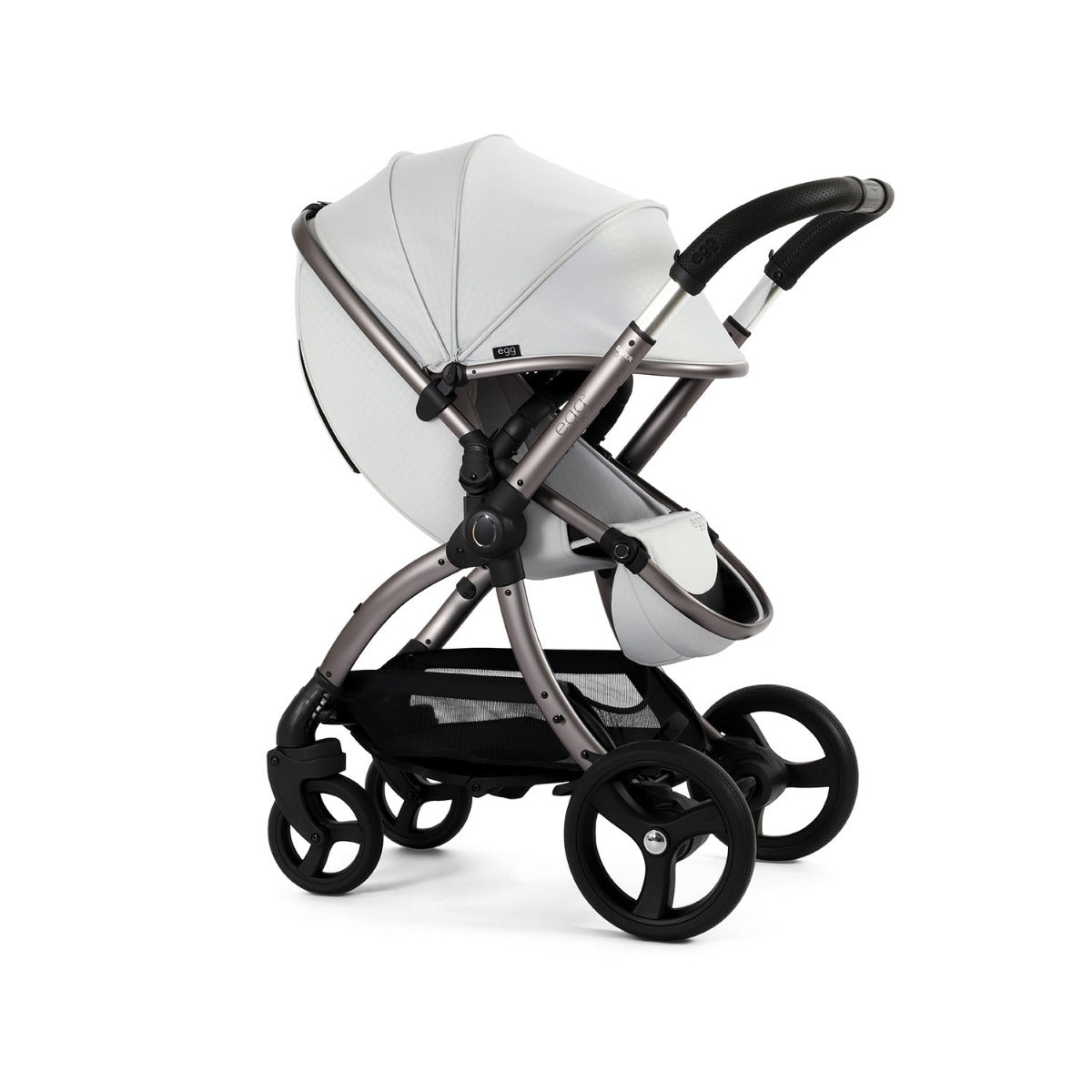 Egg 3 Luxury Maxi-Cosi Pebble 360 Pro2 i-Size Special Edition Travel System Bundle - Houndstooth Silver 38
