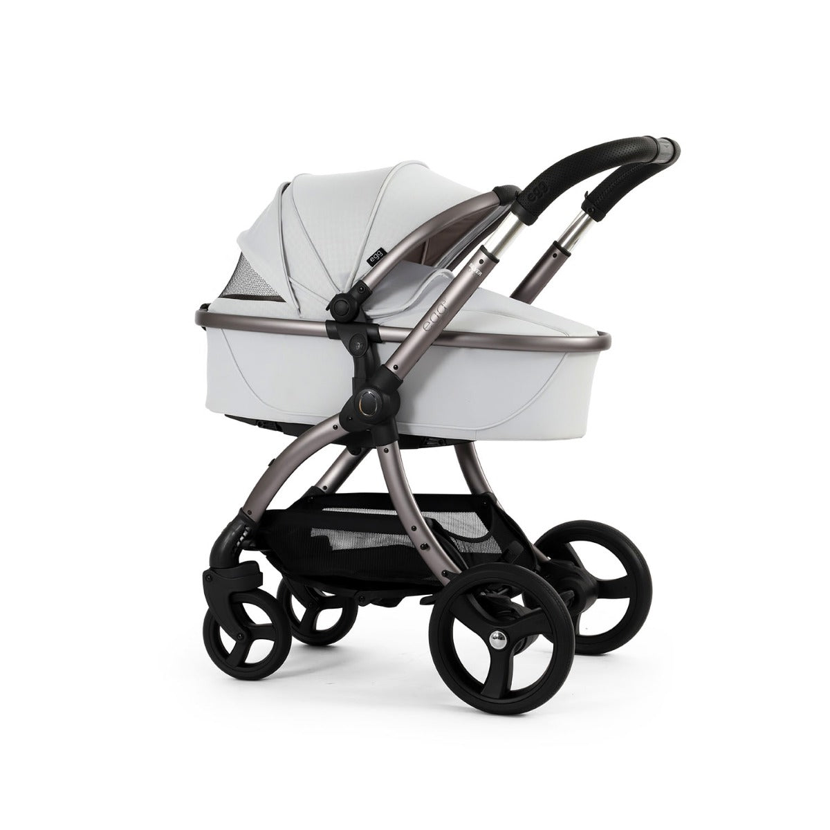 Egg 3 Luxury Maxi-Cosi Cabriofix Special Edition i-Size Travel System Bundle - Houndstooth Silver 48