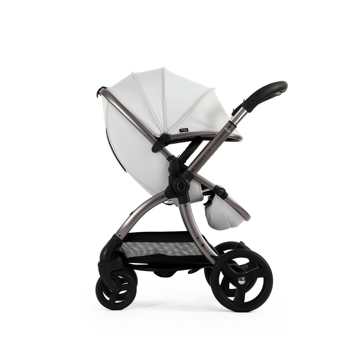 Egg 3 Luxury Maxi-Cosi Cabriofix Special Edition i-Size Travel System Bundle - Houndstooth Silver 67