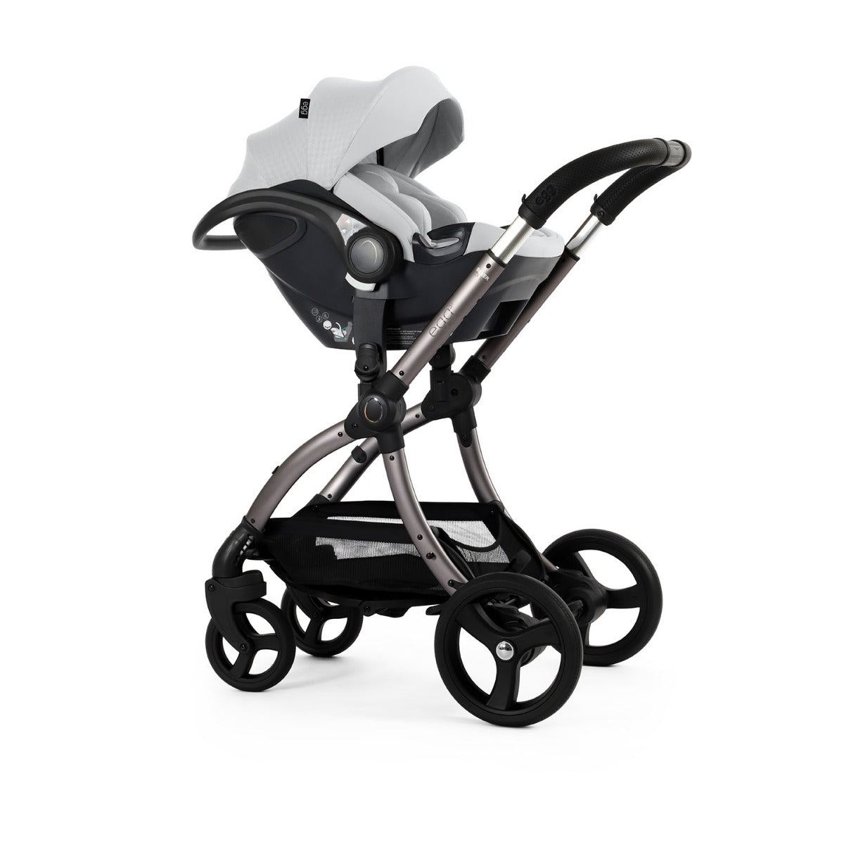 Egg 3 Stroller and Carrycot Special Edition - Houndstooth Silver 59