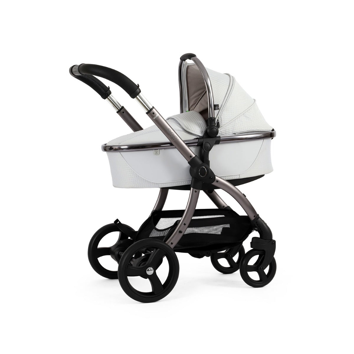 Egg 3 Luxury Maxi-Cosi Cabriofix Special Edition i-Size Travel System Bundle - Houndstooth Silver 60