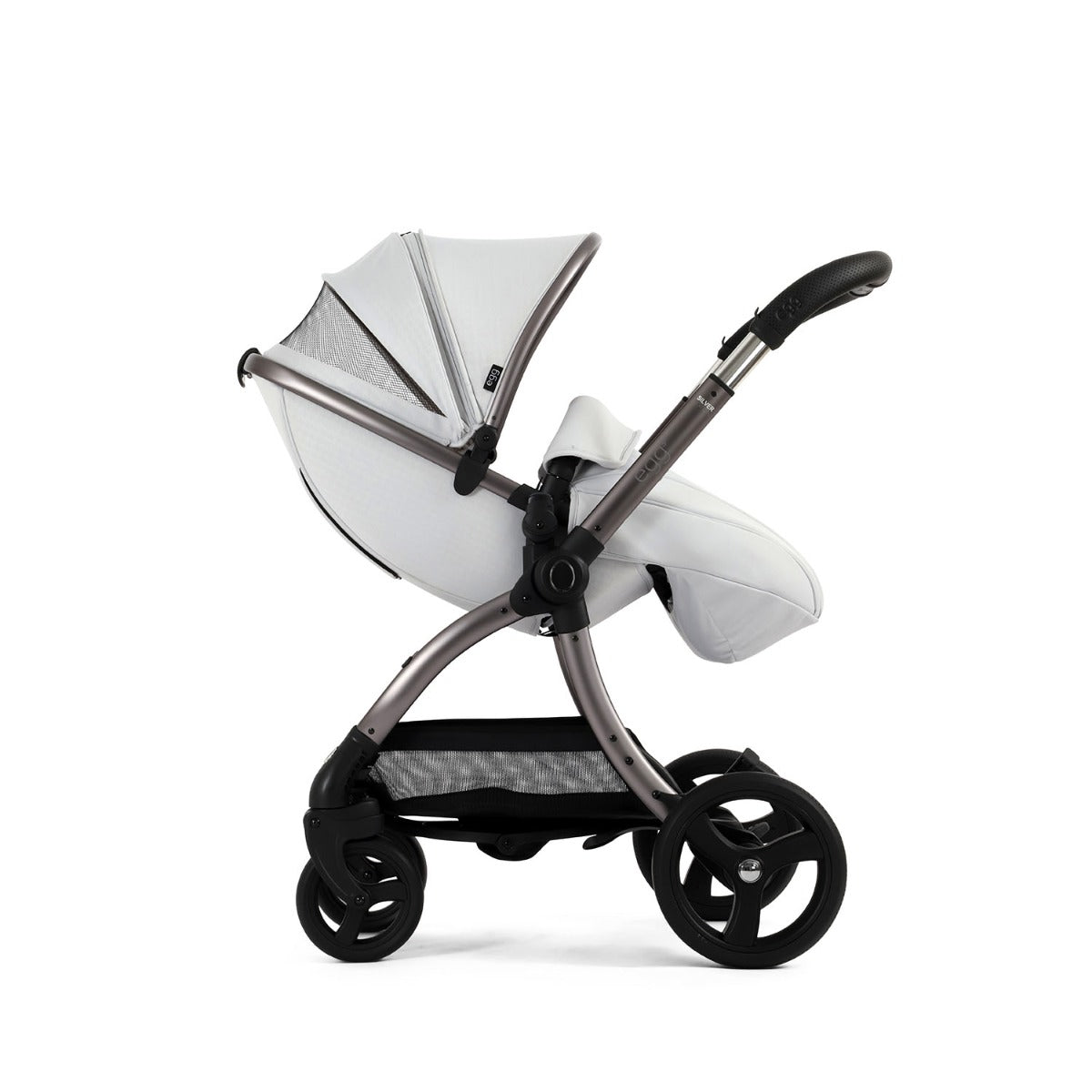 Egg 3 Luxury Maxi-Cosi Pebble 360 Pro2 i-Size Special Edition Travel System Bundle - Houndstooth Silver 89