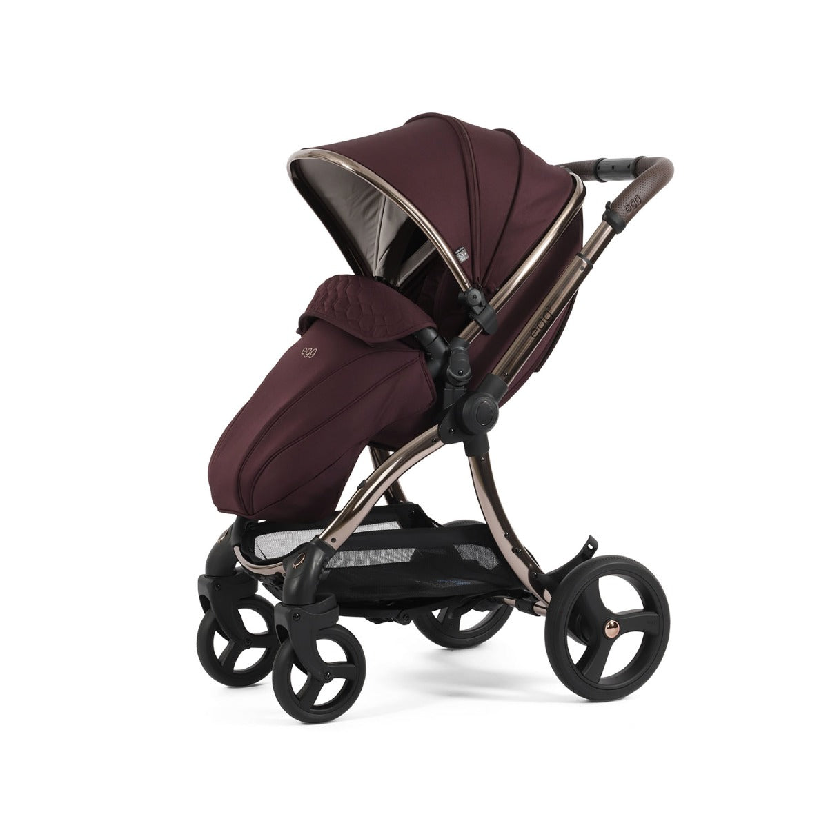 Egg 3 Luxury Cybex Cloud T i-Size Travel System Bundle - Mulberry 36